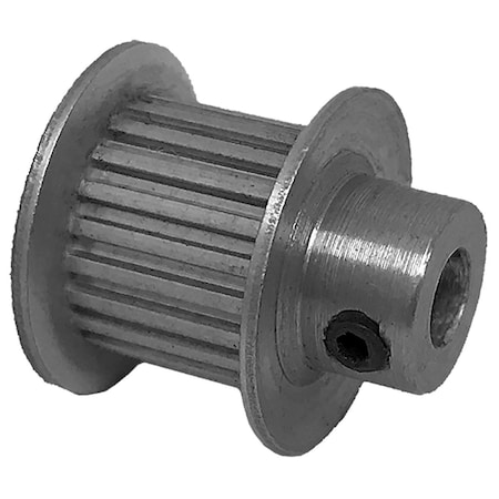 B&B Manufacturing 22MP037-6FA2, Timing Pulley, Aluminum, Clear Anodized, 22MP037-6FA2